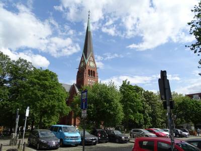 Blick auf den Karl-August-Platz