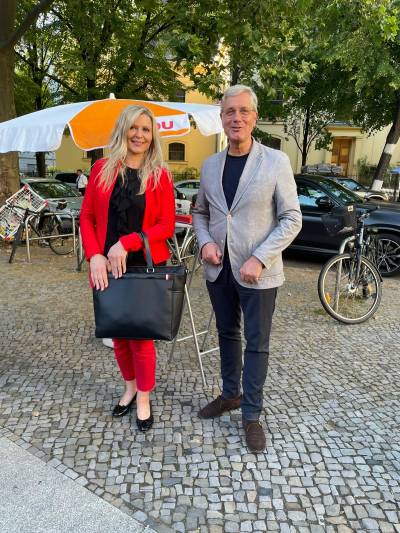 Aldona Niemczyk und Bundesminister a.D. Dr. Norbert Rttgen MdB