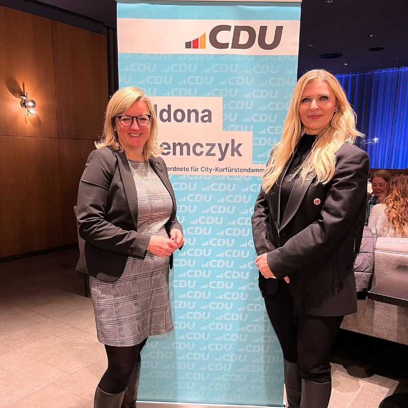 Sts. M. Klement mit MdA A. Niemczyk