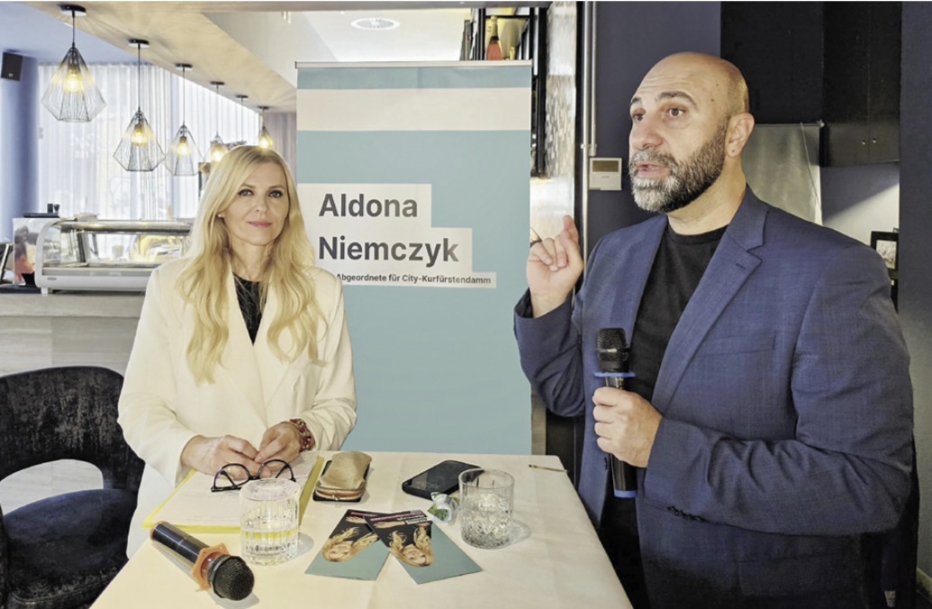Ahmad Mansour und Aldona Niemczyk im Dialog